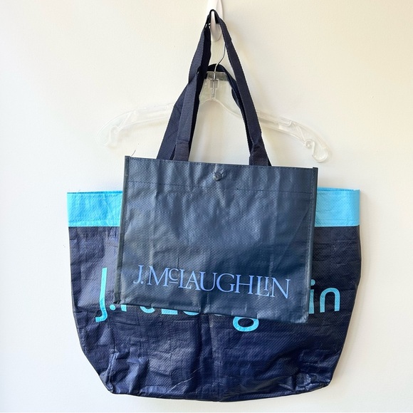 Lot of 2 J. McLaughlin retail totes from the store - Picture 1 of 10